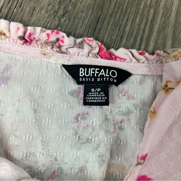 Buffalo Pink Floral Blouse - Picture 7 of 10